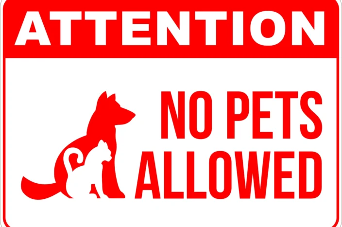 No Pets Allowed